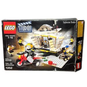 LEGO Studios 1352 Explosion Studio Box Retired Set - EMPTY PACKAGING ONLY 2000s